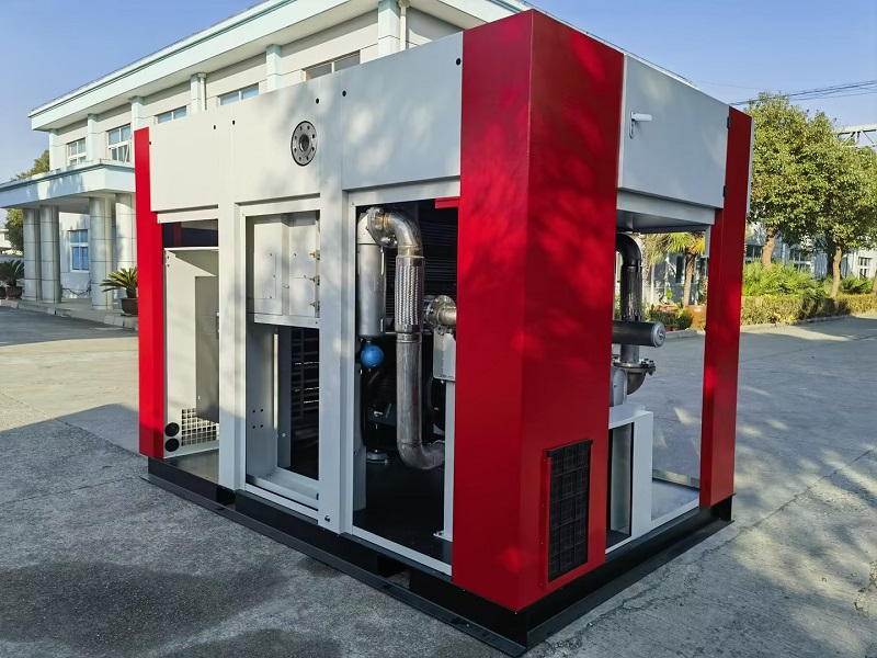 干式無油螺桿式空壓機